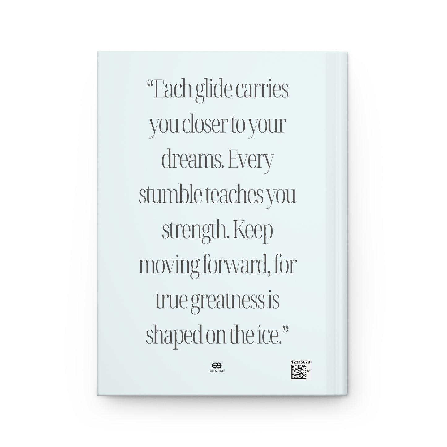 Inspiring Skate Journal - 'Skate with Purpose' Hardcover