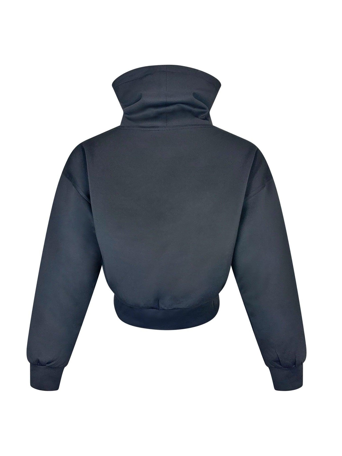 Cozy Cowl Cropped or waist length Jacket - EMIACTIVE