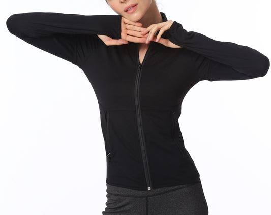 Icy Black Jacket - EMIACTIVE